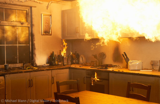 kitchen fire